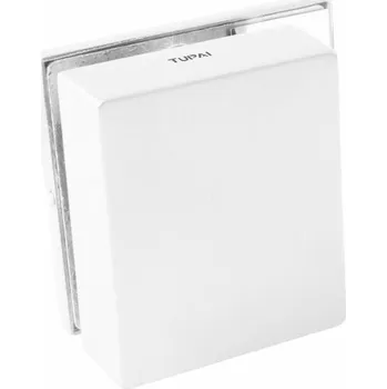 Nábytkové kování TI - Protikus pro zámek na sklo 4019 WS - Bílá matná (152)