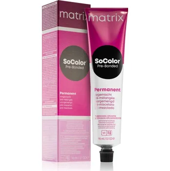 Vlasová kosmetika Matrix SoColor Pre-Bonded Blended permanentní barva na vlasy odstín 9A Hell Hellblond Asch 90 ml