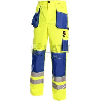 Pracovní oblečení Kalhoty Procera PROMAN 260 žluté HV 62/XXXL