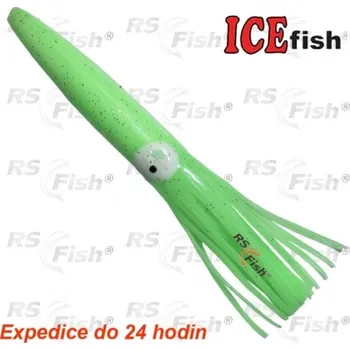 Umělá nástraha Ice Fish barva fluo zelená 30,0 mm