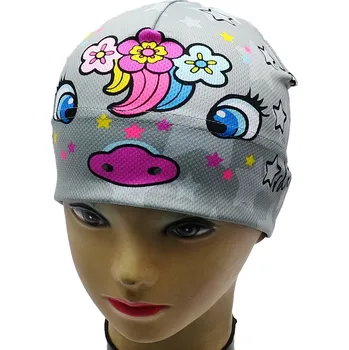 Čepice RDX F1153 Dívčí čepice UNICORN Barva: šedá, Velikost: 3 (2-4 roky)