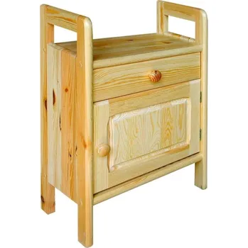 regál dřevěný regál z masivního dřeva borovice Regál 16 jandr