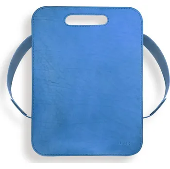 Městský batoh Eggo McLennan kožený batoh Modrá