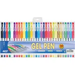 Gelové pero mix - sada 30 ks - 6000800
