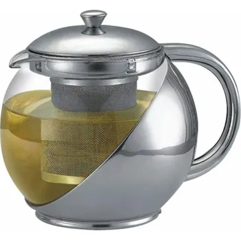 Konvice na čaj MagicHome TP108 1,1 litru sklo/nerez