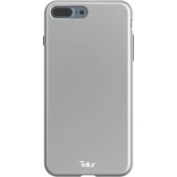 Pouzdro na mobilní telefon Tellur Cover Premium Soft Solid Fusion for iPhone 7 Plus silver