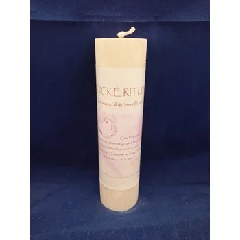 Svíčka Svíce Magické rituály Doprovod duší, které bloudí