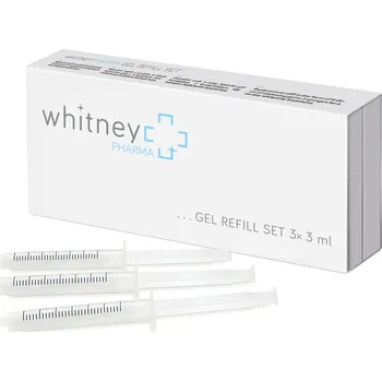 Přípravek na bělení zubů Simply You Whitney Pharma Gel Refill Set 3x 3 ml