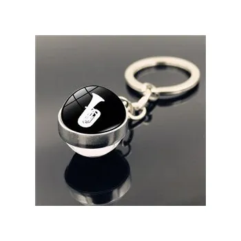 Přívěsek na klíče koule - hudební motiv motivy: Tuba