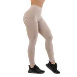 Nebbia Lifting Effect Bubble Butt legíny s vysokým pasem 587 béžové - S