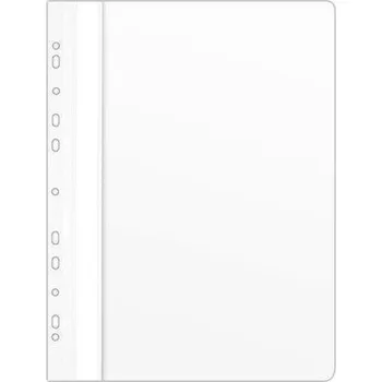 Archivační box Desky s rychlovazačem a europerforací DONAU, bílá, 10ks