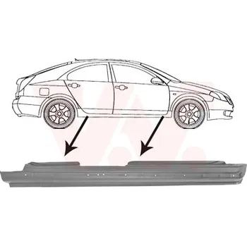Prah karosérie Nástupní panel VAN WEZEL 3352104