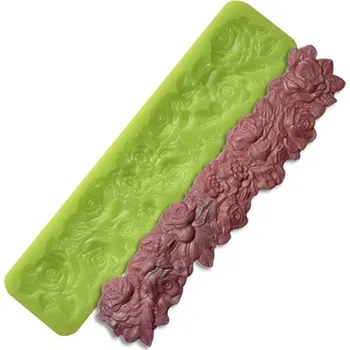 Přisada na vaření a pečení Silikonová formička růžičkový lem