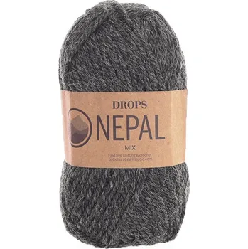 Příze Příze DROPS Nepal mix 0506 - antracit