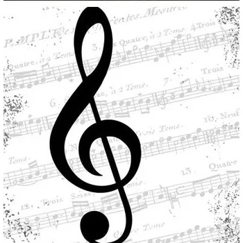 Papírový ubrousek Ubrousky MOJE HUDBA