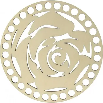 Víko na košík růže 15 cm (Víko na košík růže)