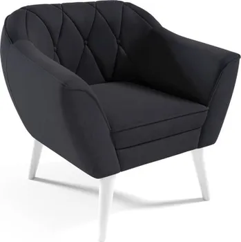 Křeslo Křeslo Victoria - Velutto 20 Barva nožiček: Bílá