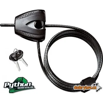 Zámek na kolo Zkracovací lanový zámek PYTHON 8mm