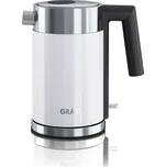 GRAEF WK401, Rychlovarná konvice, 1,0 litr, nerez, bílá