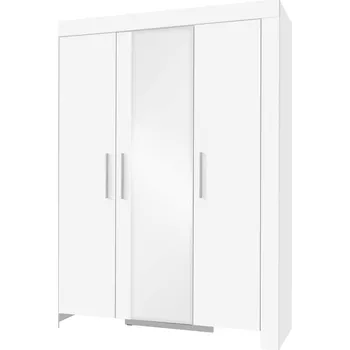 Šatní skříň Jurek Šatní skříň Cezar 1 Kombinace barev: Bílá