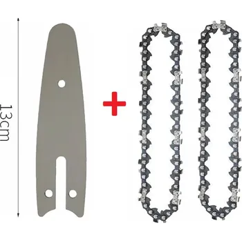 Motorová pila Řetězy a lišta pro AKU pilu na větve s lištou 4"