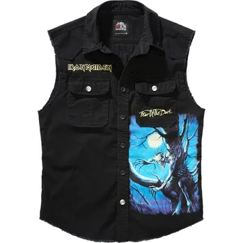 Pánská košile košile pánská bez rukávu Iron Maiden - Fear of the Dark - Vintage - BRANDIT - 7XL