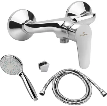 Vodovodní baterie Slovarm - EN.3520-150 - Baterie sprchová nástěnná, s příslušenstvím, rozteč 150 mm - 482224