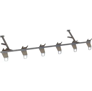 Držák na 6 napájecích kbelíků na ohrádky pro boudy pro hromadný odchov telat La GÉE