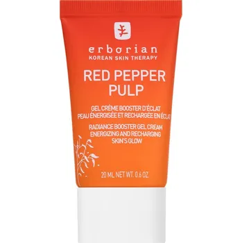 Pleťový krém Erborian Red Pepper lehký gelový krém pro rozjasnění a hydrataci 20 ml