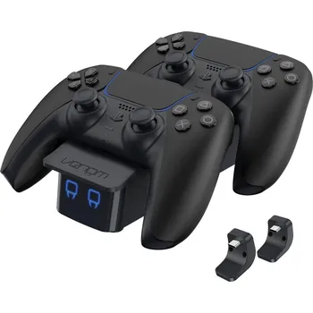 Hra pro PlayStation 5 Stojan na herní ovladač VENOM VS5007 Black PS5 Twin Docking Station