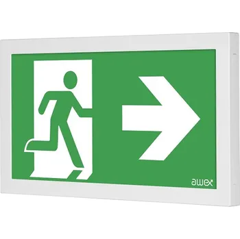 Nouzové osvětlení MODUS INFINITY II BW 2W LED STANDARD IP41 1h , stále svítící / svítící při výpadku, bílé OZN/IF2BWS/2W/C/1/SA/X/WH