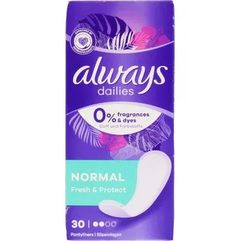 Menstruační vložka Always Intimky (30ks/kra) Norma lFresh Protection