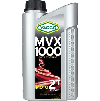 Motorový olej YACCO motorový olej plně syntetický MVX 1000 2T 1l