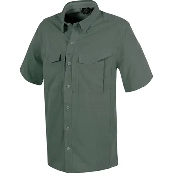 Pánská košile Helikon-Tex Košile DEFENDER Mk2 ULTRALIGHT Shirt Short Sleeve® - Sage Green Velikost: S