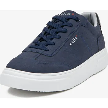 Pánská obuv Celio Modré volnočasové tenisky 200483-04 Modrá 44