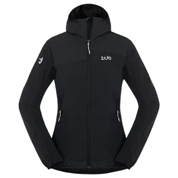 Dámská softshellová bunda Zajo Meran W Jacket Objevuj přírodu a vzepři se větru v lehké a odolné bundě Meran - Meran W Jacket dámské Černá L