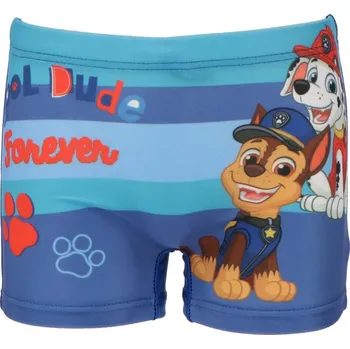 Chlapecké plavky Chlapecké plavky Paw Patrol modré 122/128
