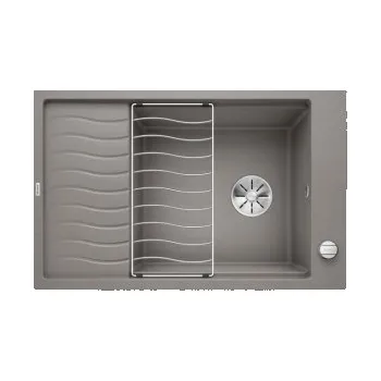 Granitový dřez Blanco ELON XL 6 S InFino Silgranit šedá vulkán obous. s exc. + přísluš -527253 + ZÁRUKA 3 ROKY ZDARMA