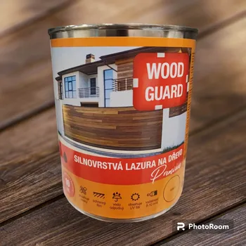 Lak na dřevo WG Silnovrstvá lazura na dřevo v exteriéru B0 0,75L