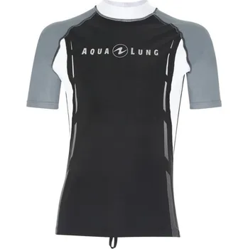 Rashguard Dámské tričko Aqualung RASHGUARD TOP LYCRA, černo/šedé Velikost: L 660212