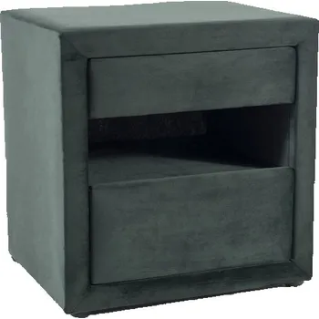 Noční stolek Noční stolek zelená ET-003 VELVET