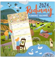 Kalendář Presco Group Rodinný plánovací kalendář 2024