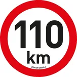 Samolepka omezení rychlosti 110 km/h reflexní (200 mm)