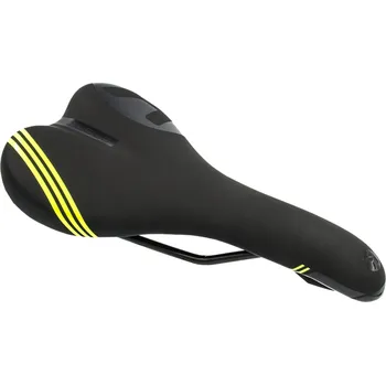Sedlo na kolo Profil sedlo K064 - černo-žluté