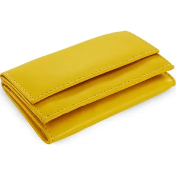 Peněženka Žlutá dámská kožená mini peněženka 511-4392A-86