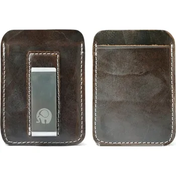 Spona na peníze Amparo Miranda® Pouzdro na karty a bankovky AM708 Tm.hnědé