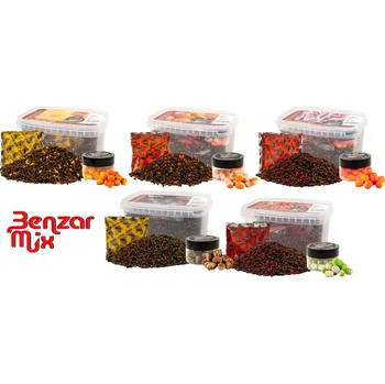Nástraha Benzar Mix Winter Pellet Box + Twister nástrahy příchuť: Squid