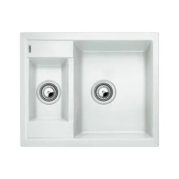 Granitový dřez Blanco METRA 6 Silgranit bílá soft oboustranné provedení - 527113 + ZÁRUKA 3 ROKY ZDARMA