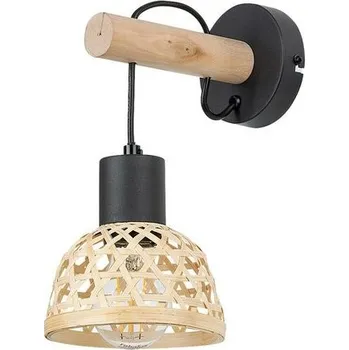 Nástěnné svítidlo Rabalux 71025 nástěnné svítidlo Rattan, černá