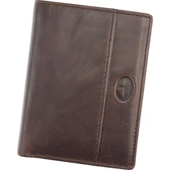 Peněženka Pánská peněženka EL FORREST 859-22 RFID tmavě hnědá